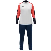 Jako Polyesteranzug Dynamic Damen - weiß/coral/marine