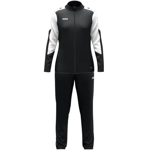 Jako Polyesteranzug Dynamic Damen - schwarz/weiß/anthrazit