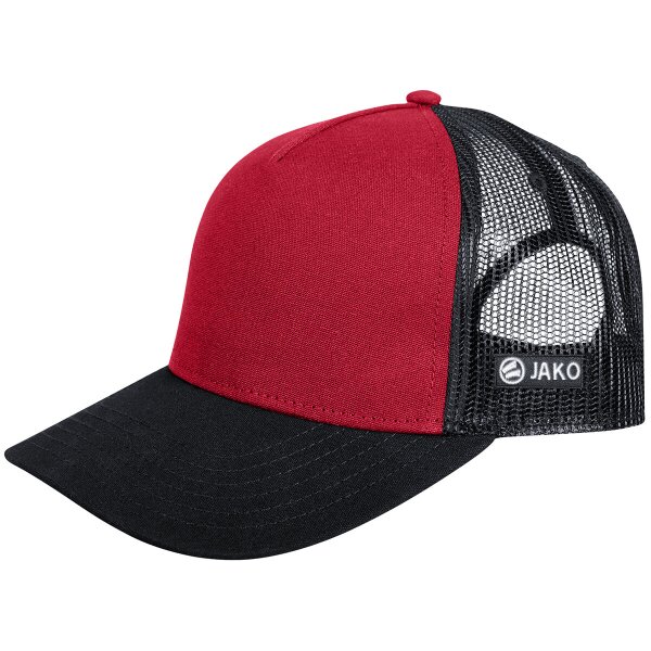 Jako Cap Club - chili rot/schwarz