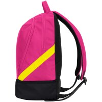 Jako Iconic Rucksack Unisex Erwachsene - pink/schwarz/neongelb