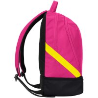 Jako Iconic Rucksack Unisex Erwachsene - pink/schwarz/neongelb