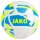 Jako Miniball Iconic - weiß/Jako blau/neongelb