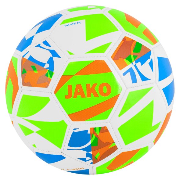 Jako Lightball River - weiß/neongrün/neonorange, 350g