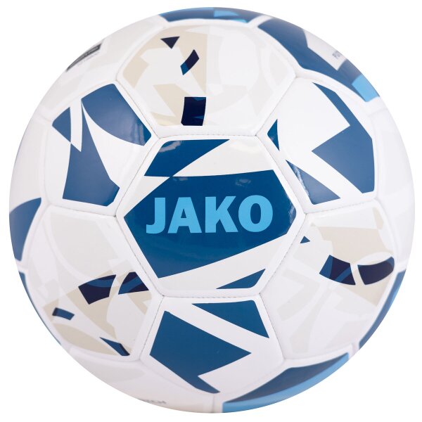 Jako Spielball Futsal Erwachsene - weiß/navy/skyblue