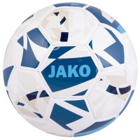 Jako Spielball Futsal Erwachsene - weiß/navy/skyblue