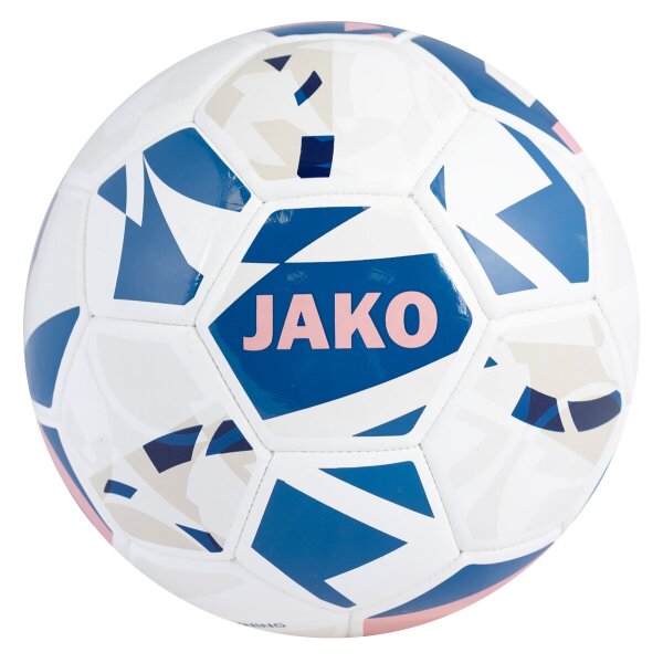 Jako Trainingsball Futsal - weiß/navy/dusky pink