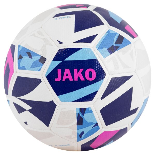 Jako Lightball Iconic - weiß/navy/pink, 350g