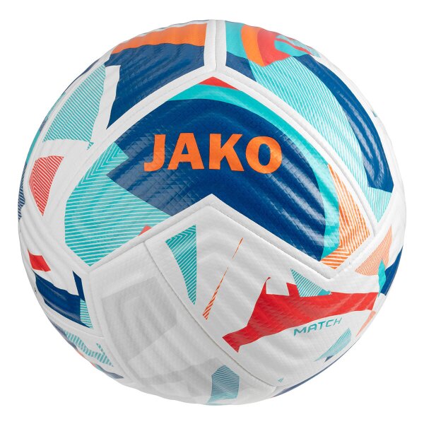 Jako Spielball Flow - weiß/navy/orange