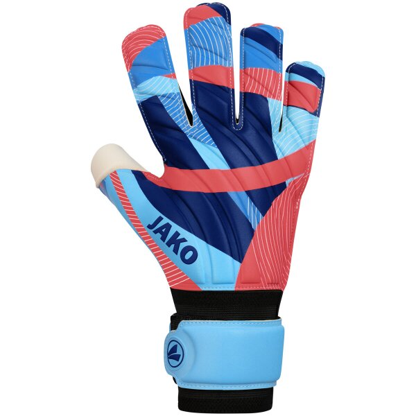 Jako TW-Handschuh River Supersoft RC - skyblue/coral/navy