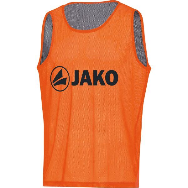 Jako Kennzeichnungshemd Reverse - neonorange/steingrau