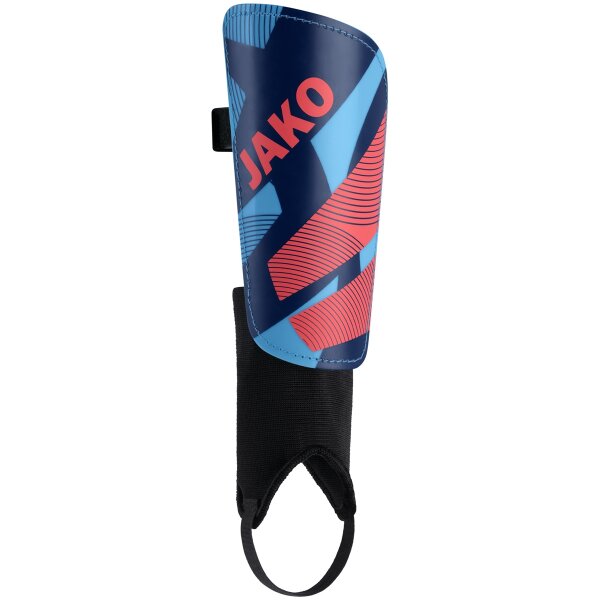 Jako River Classic Schienbeinschoner Erwachsene - skyblue/navy/coral