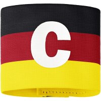 Jako Kapitänsbinde - schwarz/rot/gelb