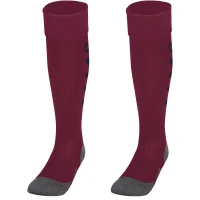 Jako Roma Stutzenstrumpf Erwachsene - maroon/seablue