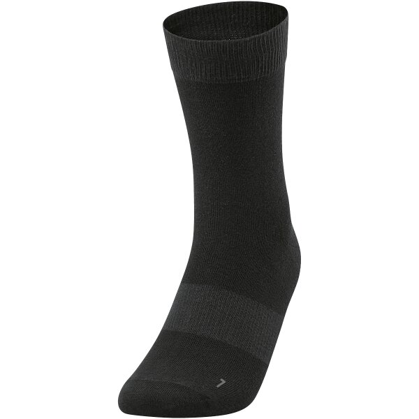 Jako Freizeitsocken 3er Pack - schwarz