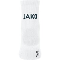 Jako Sportsocken kurz 3er Pack - weiß