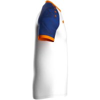 Jako Trikot Iconic KA Kinder - weiß/sportroyal/neonorange