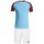 Jako Trikot Iconic KA Kinder - lightblue/weinrot