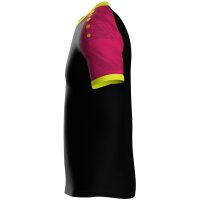 Jako Trikot Iconic KA Kinder - schwarz/pink/neongelb
