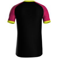 Jako Trikot Iconic KA Kinder - schwarz/pink/neongelb