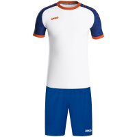 Jako Trikot Iconic KA - weiß/sportroyal/neonorange