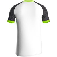 Jako Trikot Iconic KA Kinder - weiß/schwarz/neongrün