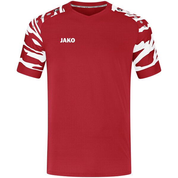 Jako Trikot Wild KA - sportrot/weiß