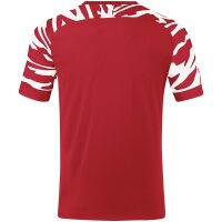 Jako Trikot Wild KA - sportrot/weiß