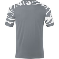 Jako Trikot Wild KA - steingrau/weiß