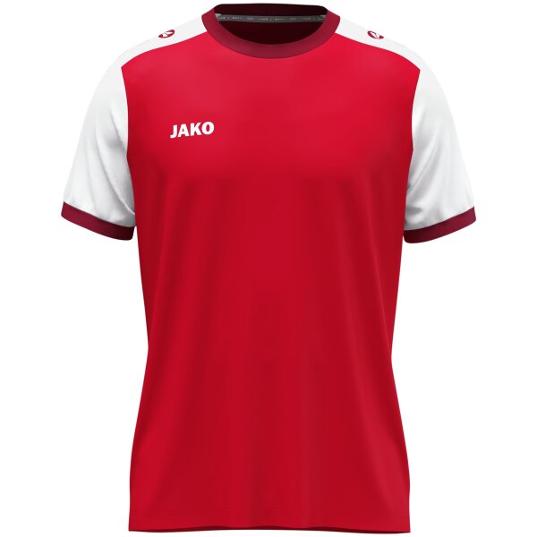 Jako Trikot Dynamic KA Kinder - rot/weiß/dunkelrot