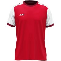 Jako Trikot Dynamic KA Kinder - rot/weiß/dunkelrot