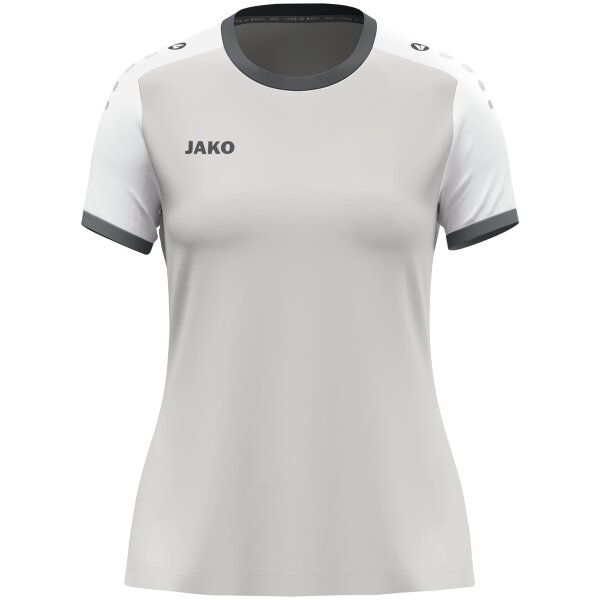 Jako Trikot Dynamic KA - hellgrau/weiß/grau