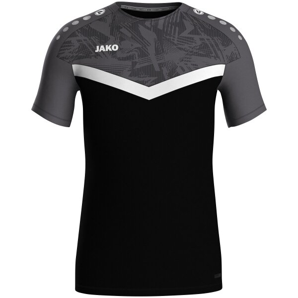 Jako T-Shirt Iconic Kinder - schwarz/anthrazit