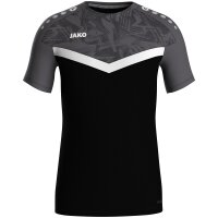 Jako T-Shirt Iconic Kinder - schwarz/anthrazit