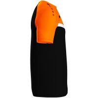 Jako T-Shirt Iconic Kinder - schwarz/neonorange