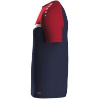 Jako T-Shirt Iconic Kinder - marine/chili rot