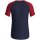 Jako T-Shirt Iconic Kinder - marine/chili rot