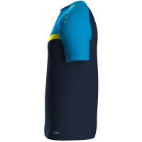 Jako T-Shirt Iconic Kinder - marine/Jako blau/neongelb