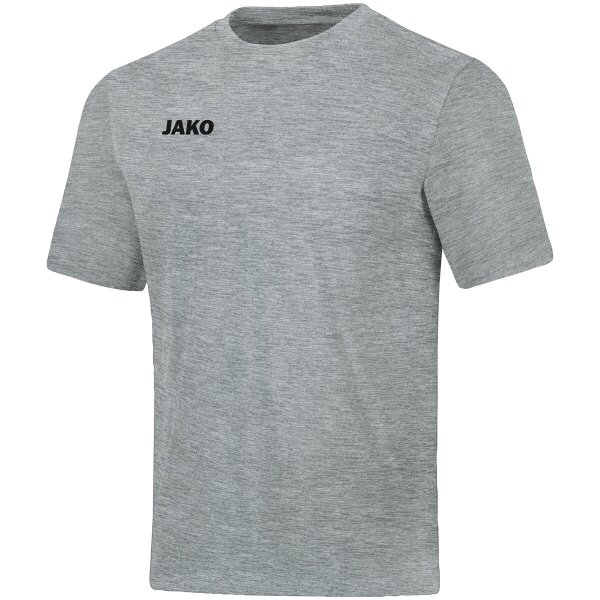 Jako T-Shirt Base Kinder - hellgrau meliert