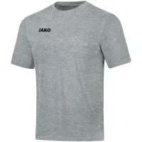 Jako T-Shirt Base Kinder - hellgrau meliert