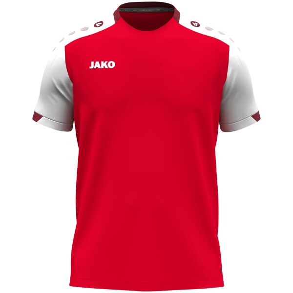 Jako T-Shirt Dynamic Kinder - rot/weiß/dunkelrot