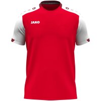 Jako T-Shirt Dynamic Kinder - rot/weiß/dunkelrot