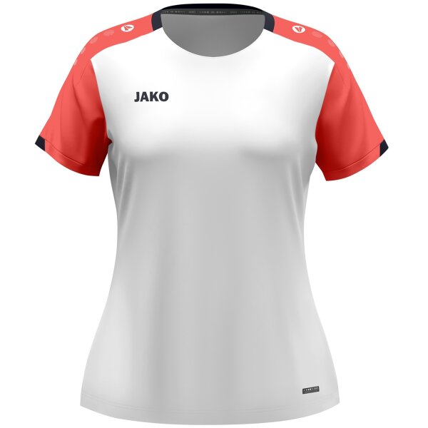 Jako T-Shirt Dynamic - weiß/coral/marine