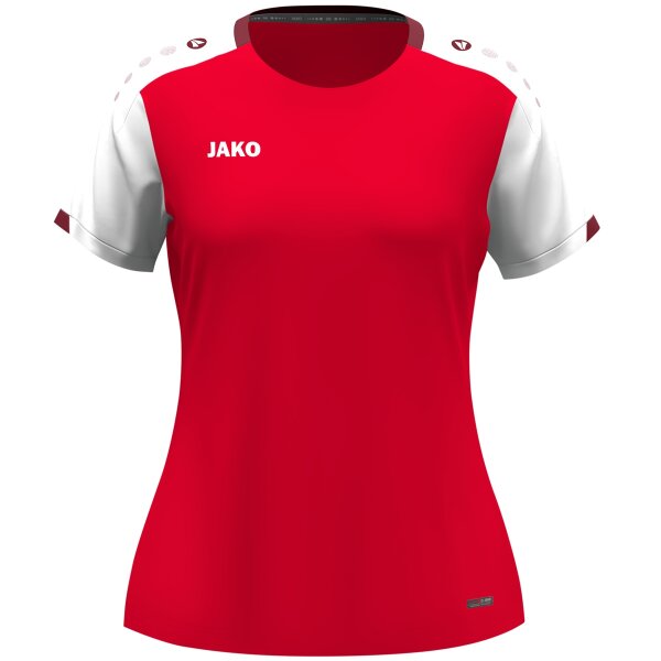 Jako T-Shirt Dynamic - rot/weiß/dunkelrot