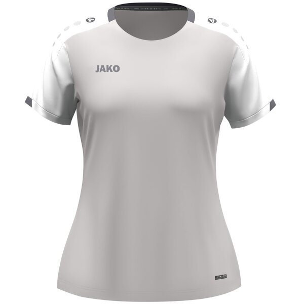 Jako T-Shirt Dynamic - hellgrau/weiß/grau