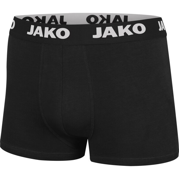 Jako Boxershort Basic 2er Pack - schwarz