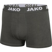 Jako Boxershort Basic 2er Pack - anthrazit