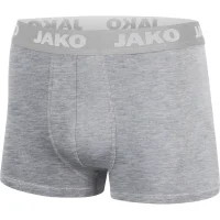 Jako Boxershort Basic 2er Pack - grau meliert
