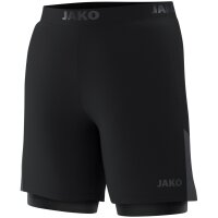 Jako 2-in-1 Short Power - schwarz