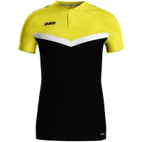 Jako Polo Iconic - schwarz/soft yellow