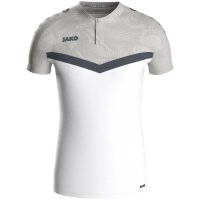 Jako Polo Iconic - weiß/soft grey/anthra light